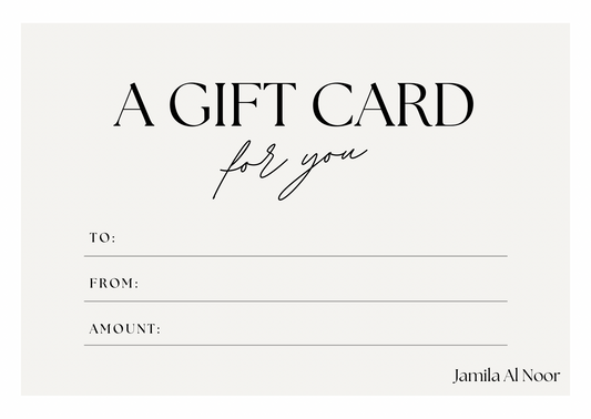 Jamila Al Noor Gift Card